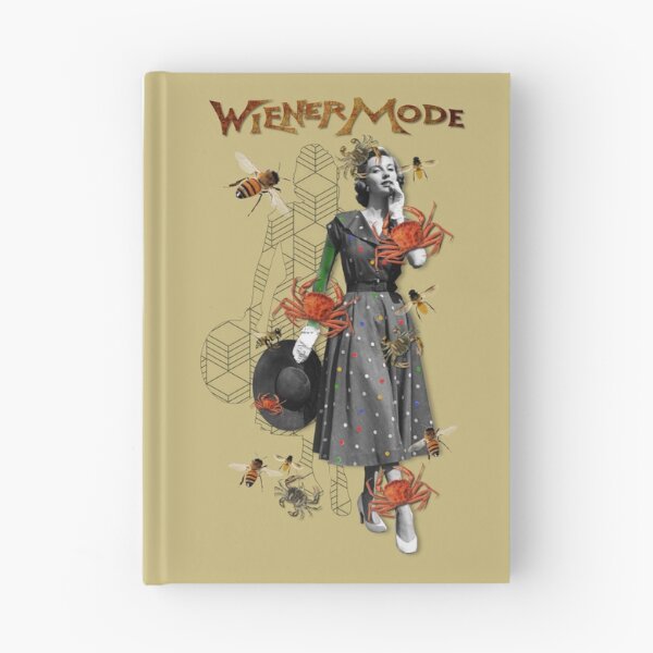 Item preview, Fifties 1950s Model with Big Hat and Crabs, Bees and Wasps designed and sold by KALEIDOSCOPE UK.