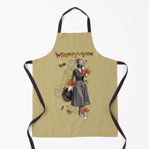 Item preview, Fifties 1950s Model with Big Hat and Crabs, Bees and Wasps designed and sold by KALEIDOSCOPE UK.