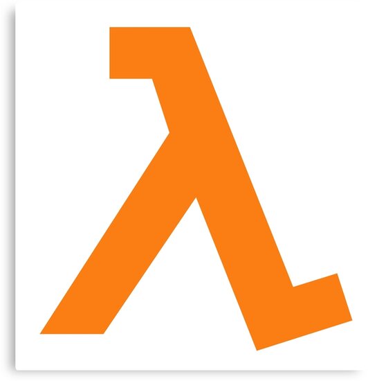 "Half-Life - Lambda Symbol" Canvas Print by mandhlenkhosi | Redbubble