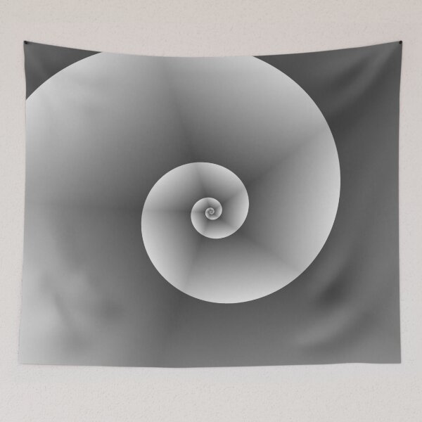 Artikelvorschau, Calm Down IV - Hypnotic Spiral in Monochrome entworfen und verkauft von gphotobox.