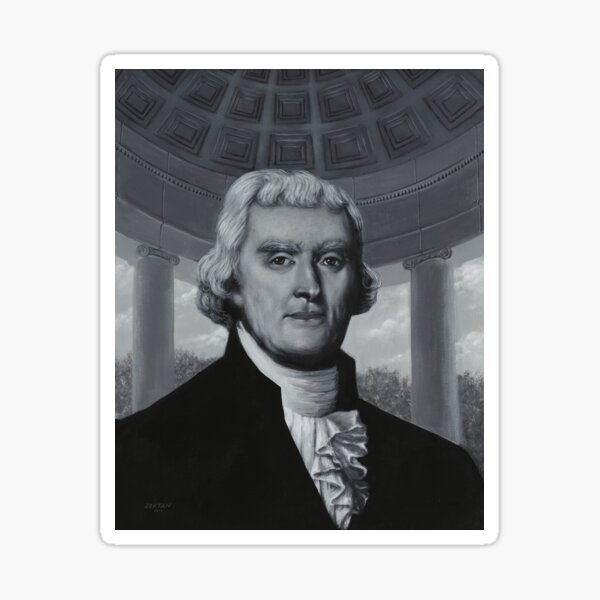 Thomas Jefferson Sticker