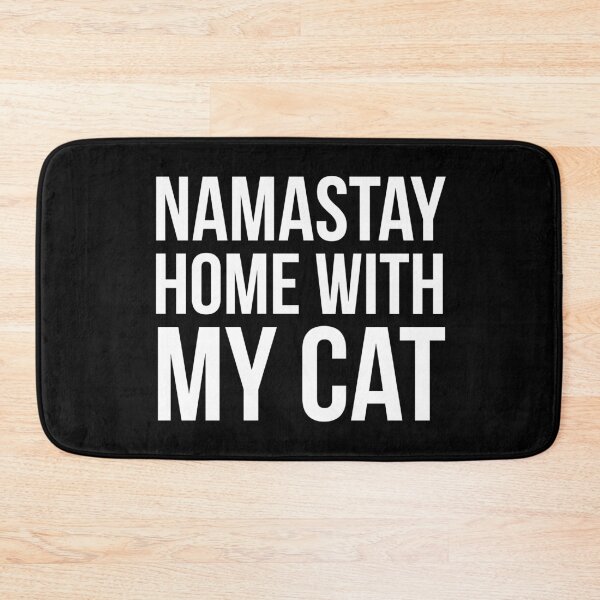 Item preview, Namastay With My Cat designed and sold by evokearo.