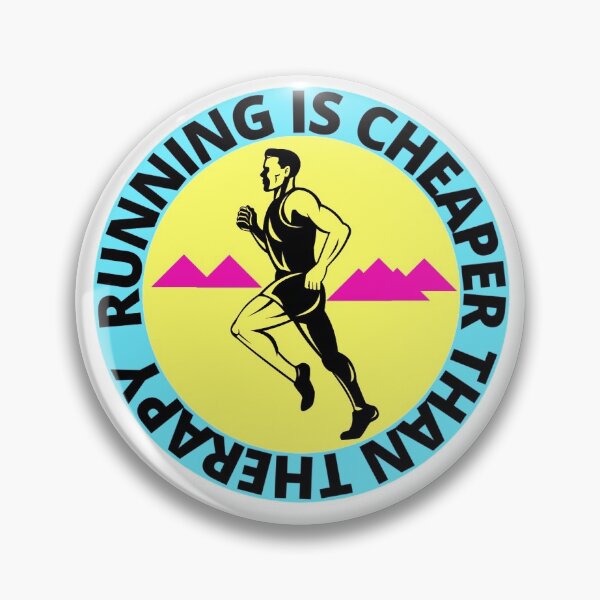 Item preview, Running is cheaper than therapy designed and sold by Tanya Mihe.