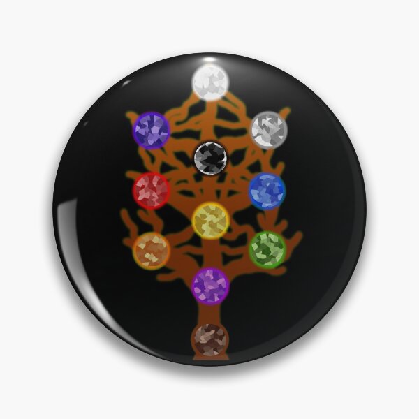 Item preview, The Tree of Life - Abstract Minimalist Kabbalah Design designed and sold by Occult Designs.