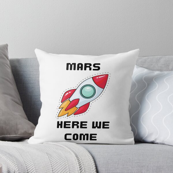Item preview, Mars Here We Come | Funny Print designed and sold by C00KIESandMILK.