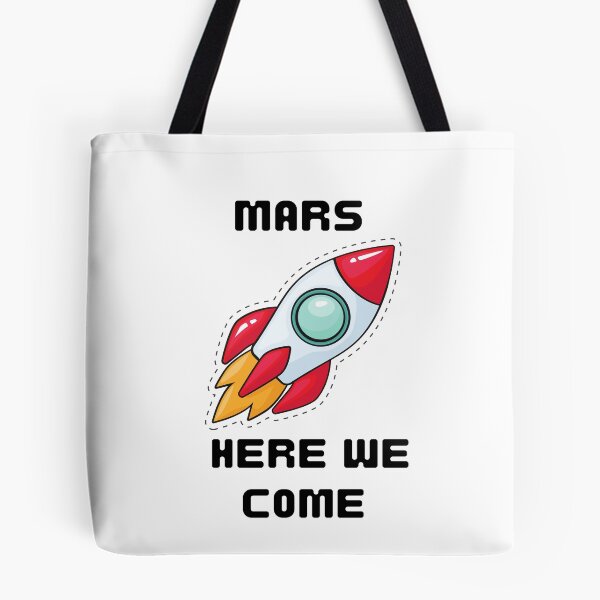 Item preview, Mars Here We Come | Funny Print designed and sold by C00KIESandMILK.