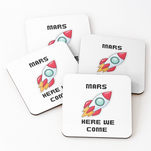 Item preview, Mars Here We Come | Funny Print designed and sold by C00KIESandMILK.