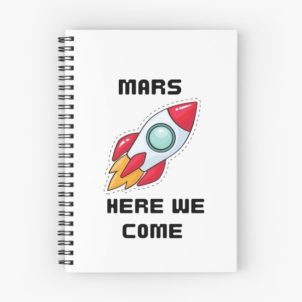 Item preview, Mars Here We Come | Funny Print designed and sold by C00KIESandMILK.