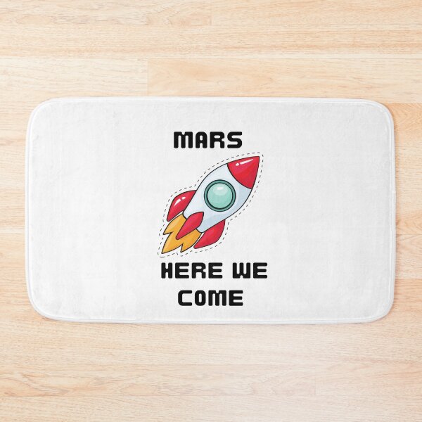 Item preview, Mars Here We Come | Funny Print designed and sold by C00KIESandMILK.