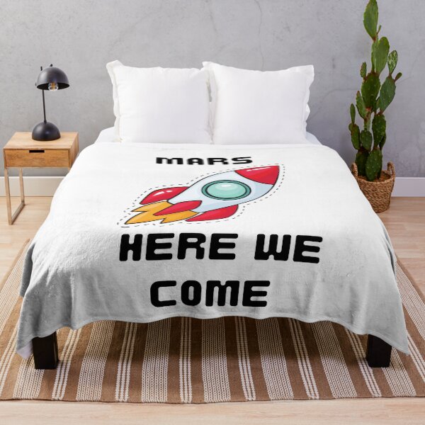 Item preview, Mars Here We Come | Funny Print designed and sold by C00KIESandMILK.