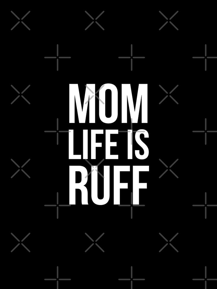 Thumbnail 4 of 4, iPhone Case, Mom Life Is Ruff designed and sold by evokearo.