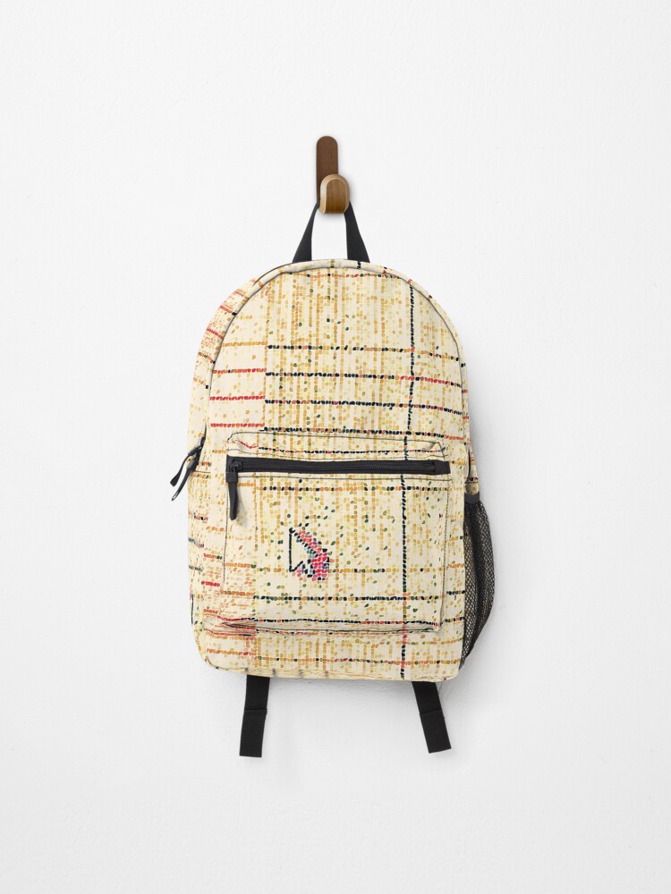Thumbnail 1 of 3, Backpack, Cursive Retro  designed and sold by Tovers.