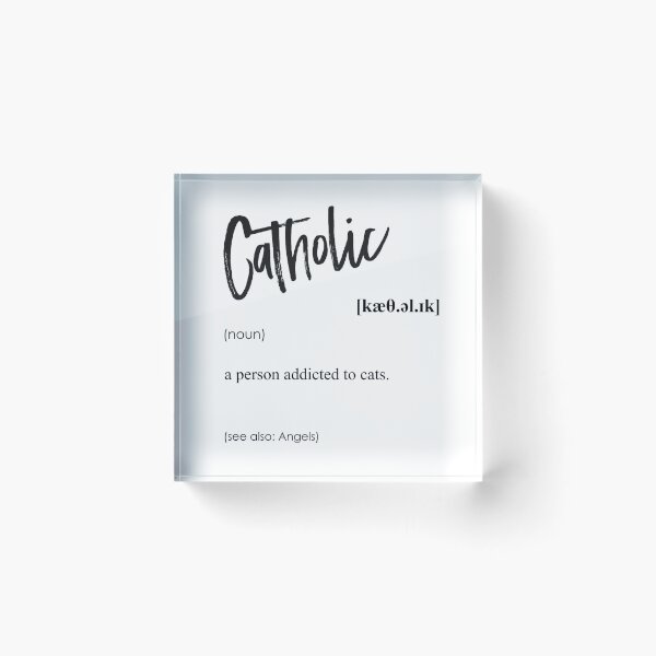 Item preview, Catholic Dictionary designed and sold by northshire.