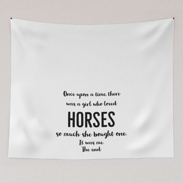 Item preview, Once upon a time a girl bought a horse designed and sold by Gingatoo.