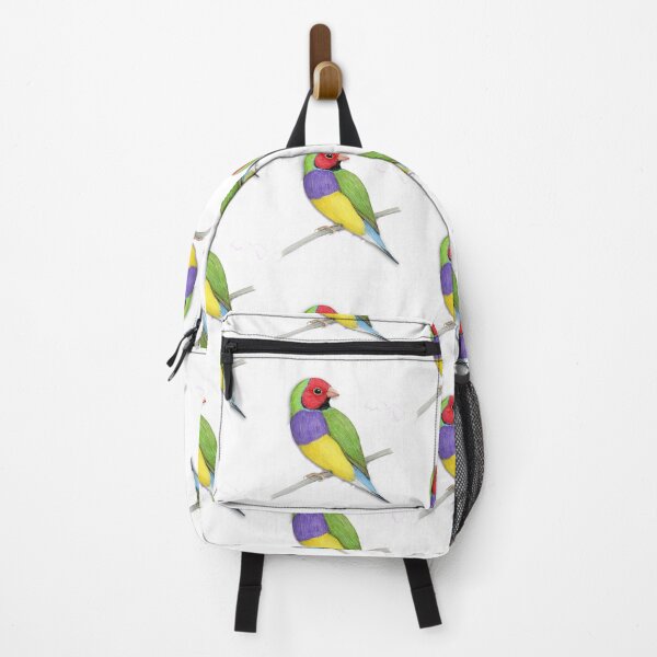 Item preview,  Gouldian finch colour pencil drawing designed and sold by Bwiselizzy.