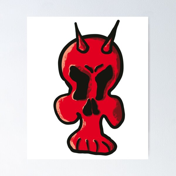 Item preview, Red demonic skull designed and sold by Bertan-.