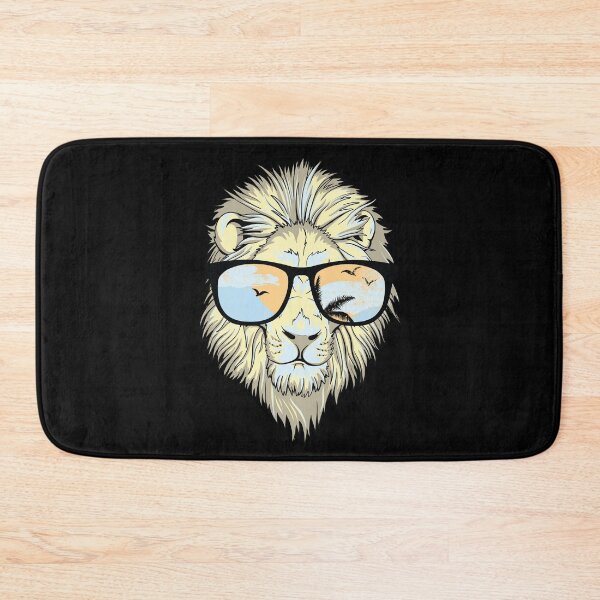 Item preview,  cool lion wearing glasses designed and sold by TTOLEDO10K.