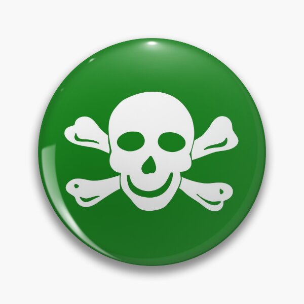 Item preview, Smiling Skull, Happy Jolly Roger designed and sold by petermiller.