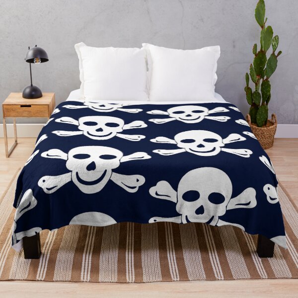 Item preview, Smiling Skull, Happy Jolly Roger designed and sold by petermiller.