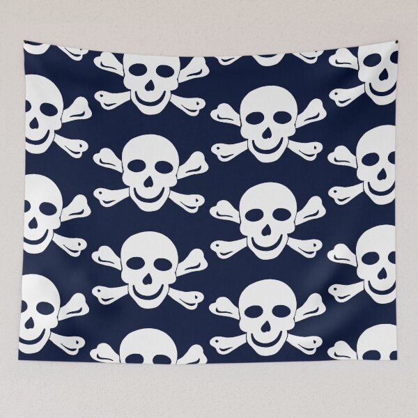 Item preview, Smiling Skull, Happy Jolly Roger designed and sold by petermiller.