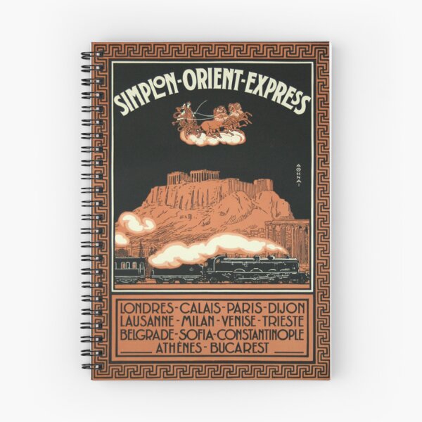 Item preview, Simplon Orient Express - Vintage tren viaje impresión Vintage viaje Art Déco Orient express designed and sold by cutesy.