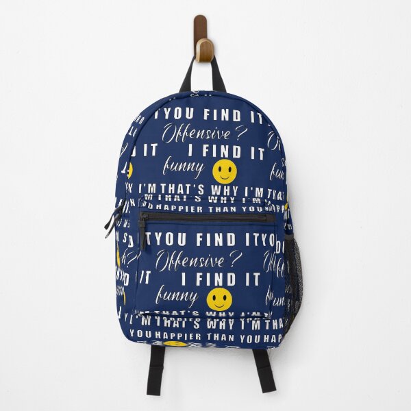 Item preview, You Find It Offensive I Find It Funny. That's Why I'm Happier Than You designed and sold by Feline Rockstars.
