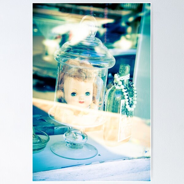 Item preview, Doll head in a bottle designed and sold by Alberto Mirabal.