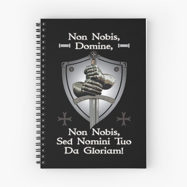 Item preview, Non Nobis Domine, Non Nobis Sed Nomini Tuo Da Gloriam designed and sold by MedievalWear.