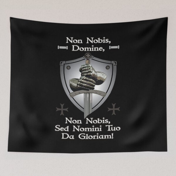 Item preview, Non Nobis Domine, Non Nobis Sed Nomini Tuo Da Gloriam designed and sold by MedievalWear.