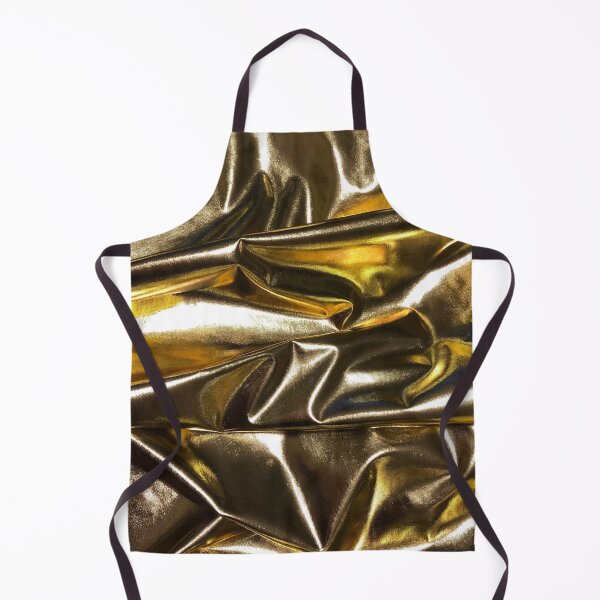 Item preview, Gold metallic fabric designed and sold by DarkArtStudio.