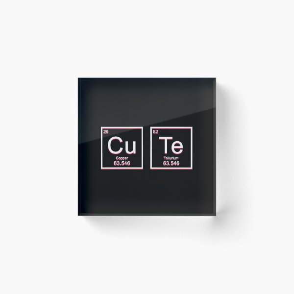 Item preview, Cute Chemistry Periodic Table Funny Love Quote Valentines designed and sold by sillyquestions.