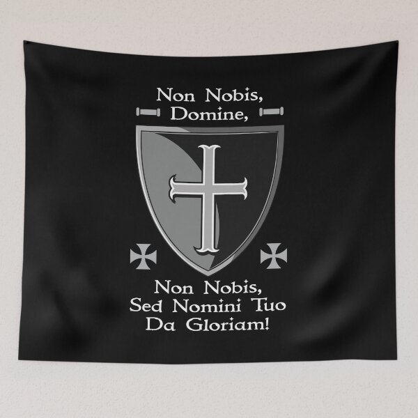 Item preview, Non Nobis Domine, Non Nobis Sed Nomini Tuo Da Gloriam designed and sold by MedievalWear.