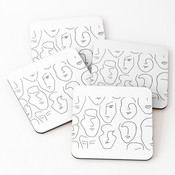 Item preview, Faces // Line Art designed and sold by simplynastya.