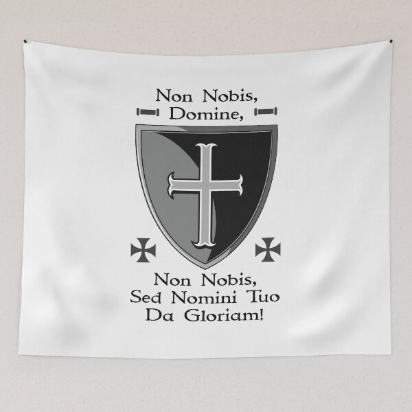 Item preview, Non Nobis Domine, Non Nobis Sed Nomini Tuo Da Gloriam designed and sold by MedievalWear.