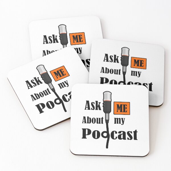 Item preview, Ask Me About My Podcast designed and sold by Mariano Topno.
