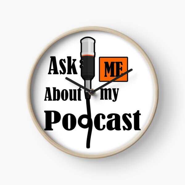 Item preview, Ask Me About My Podcast designed and sold by Mariano Topno.
