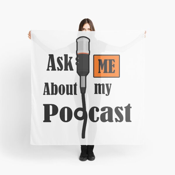 Item preview, Ask Me About My Podcast designed and sold by Mariano Topno.