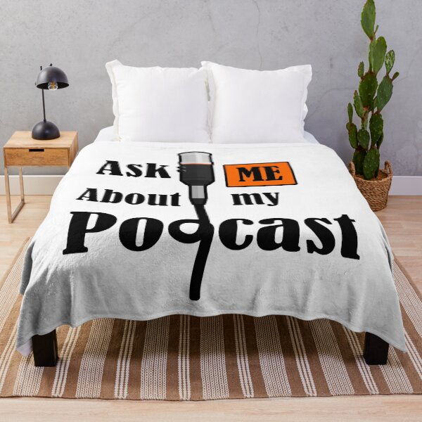 Item preview, Ask Me About My Podcast designed and sold by Mariano Topno.