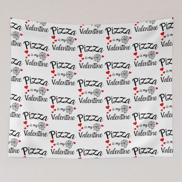 Item preview, Pizza Is My Valentine - Typography Design designed and sold by Valuential.