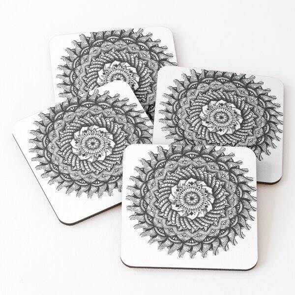 Item preview, mandala sticker designed and sold by ArtfullyReka.