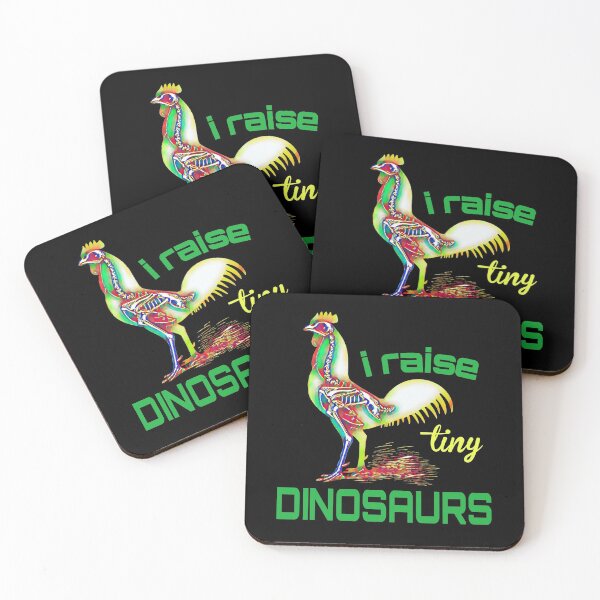 Item preview, i raise tiny dinosaurs. rooster with it’s skeleton designed and sold by doctors-apparel.