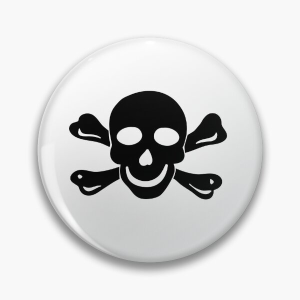 Item preview, Smiling Skull, Happy Jolly Roger designed and sold by petermiller.