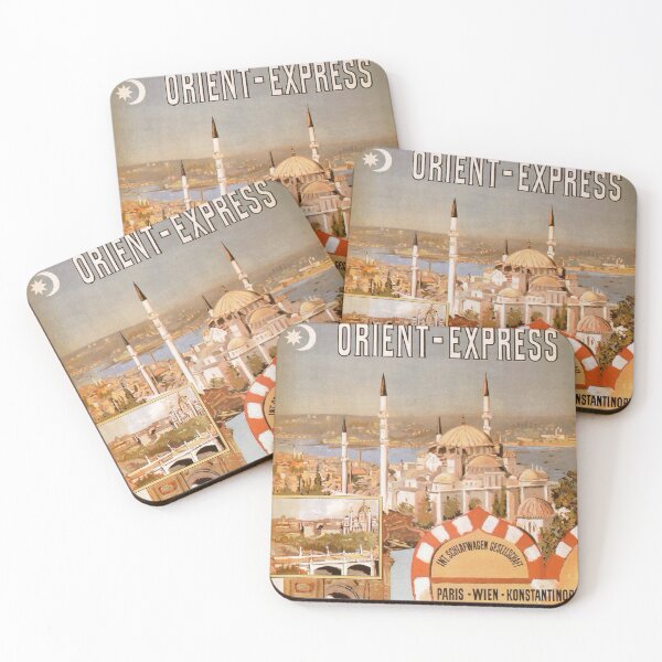 Item preview, Orient Express - Vintage Train Travel Print Vintage Travel Art - Orient Express designed and sold by cutesy.
