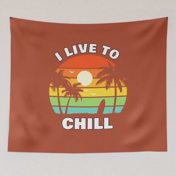 Item preview, Busy Doing Nothing - Retro - I Live To Chill designed and sold by NoMatterLab.