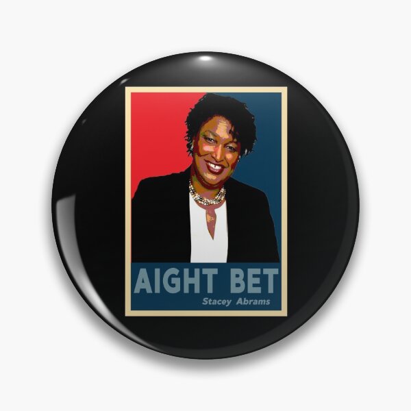 Item preview, AIGHT BET STACEY ABRAMS Vintage designed and sold by ContreiDesign.