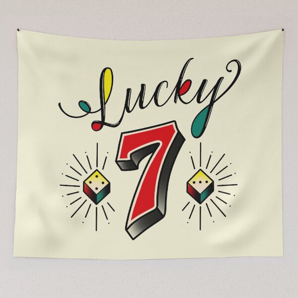 Item preview, Lucky 7 designed and sold by SoulArtLove.