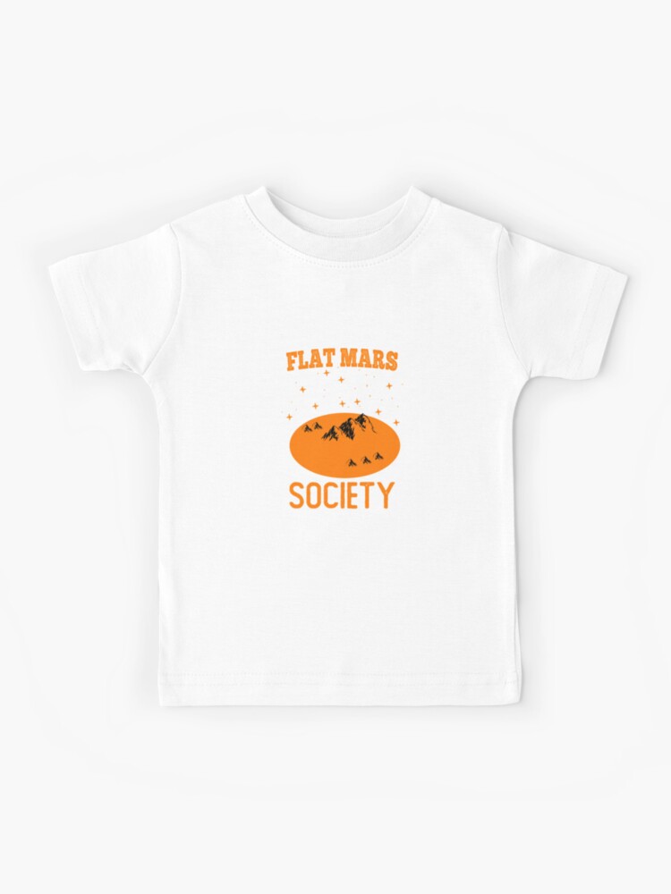 Short-Sleeve Unisex T-Shirt Funny Flat Mars Society Gag Gift for Climate Change
