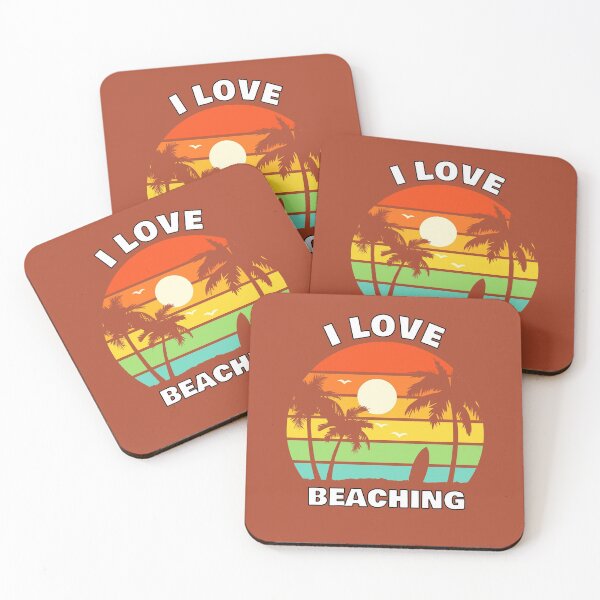 Item preview, Busy Doing Nothing - I Love Beaching designed and sold by NoMatterLab.