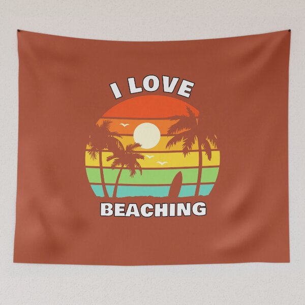 Item preview, Busy Doing Nothing - I Love Beaching designed and sold by NoMatterLab.