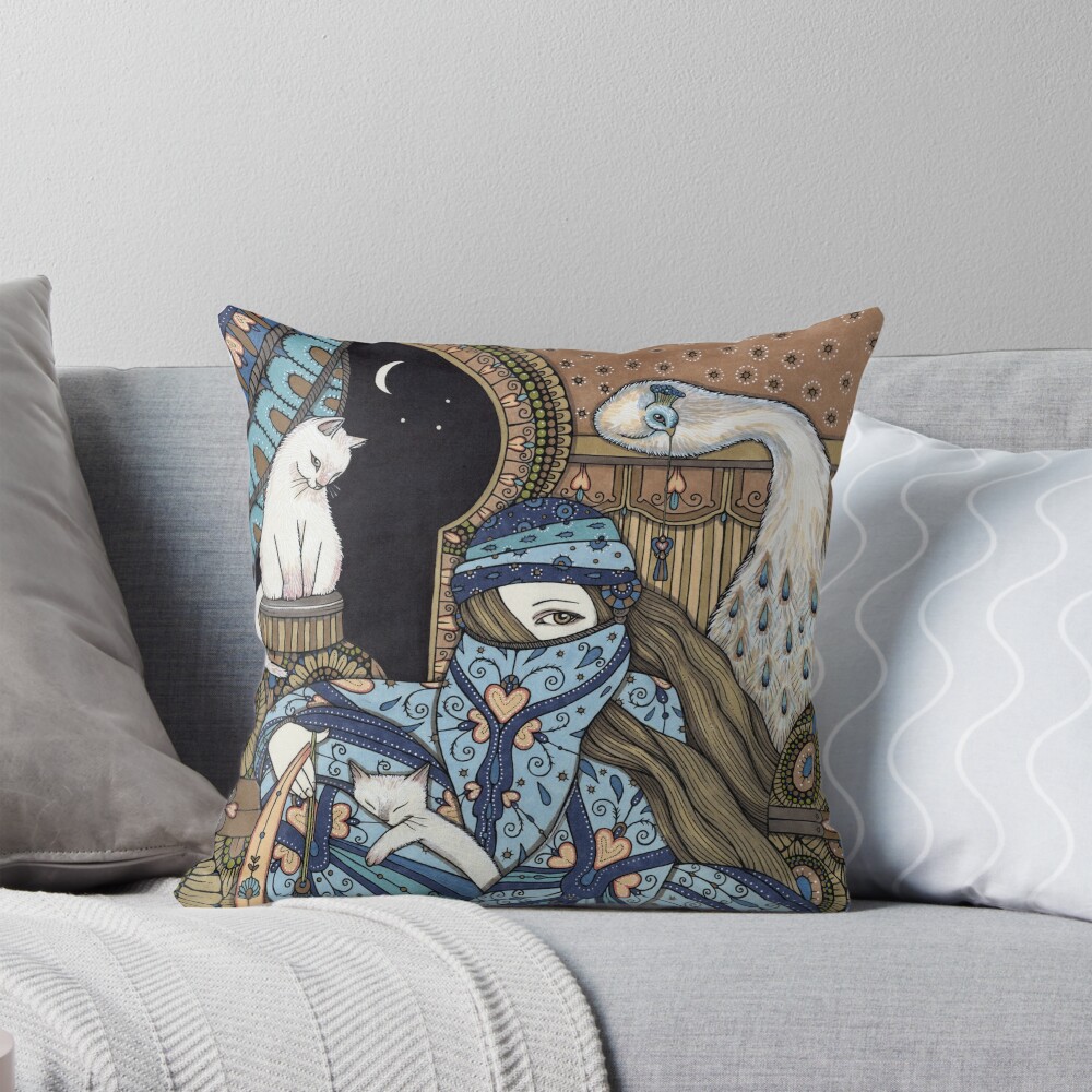 Item preview, Throw Pillow designed and sold by AnitaInverarity.